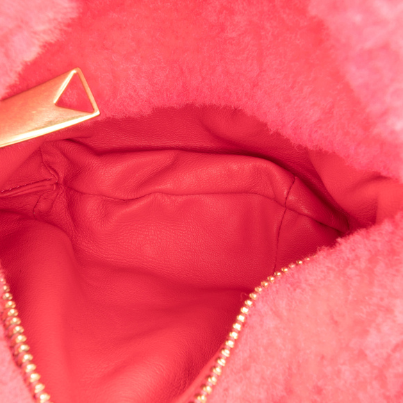 Pre-Loved Bottega Veneta Mini Shearling Jodie - Picture 4 of 11